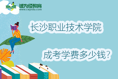 2022年长沙职业技术学院成考学费